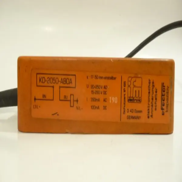 Inductive Proximity Sensor, KD-2050-ABOA, IFM, Germany